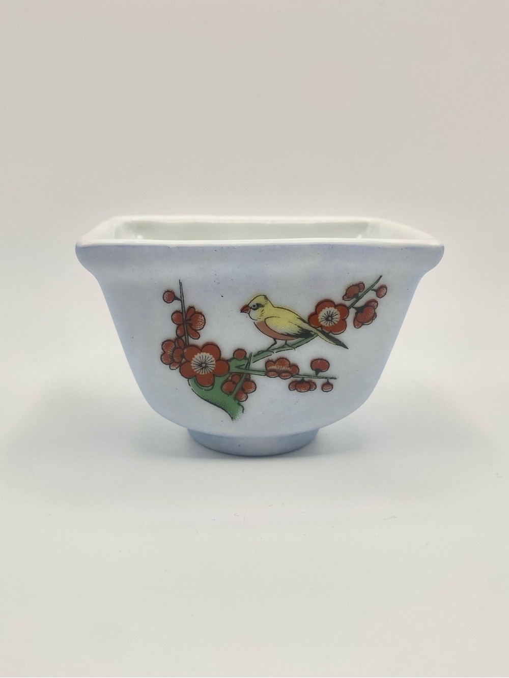 Yellow Bird Porcelain Accent Bowl - Home Accents